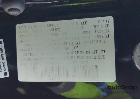 2017 Honda Cr-V Touring from USA, damaged, VIN 7FARW1H93HE039469